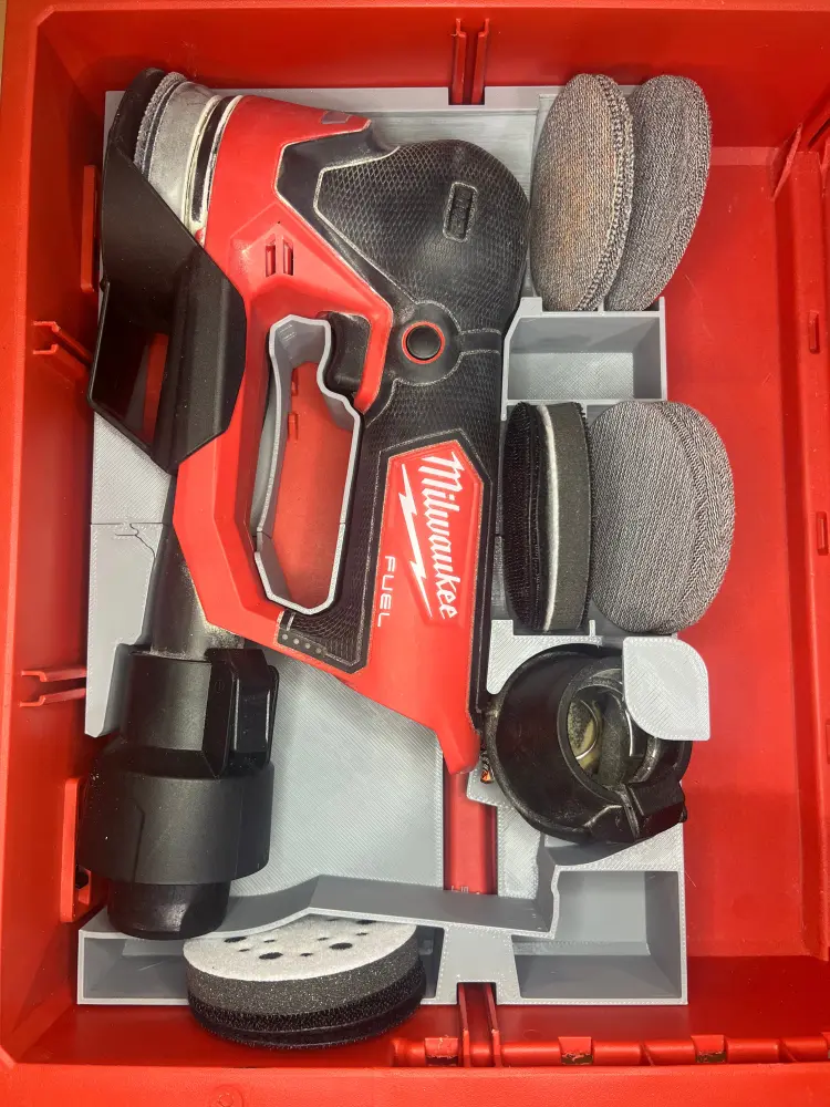Packout Drawer Insert M12 3" Random Orbit Sander (M3ROS D)