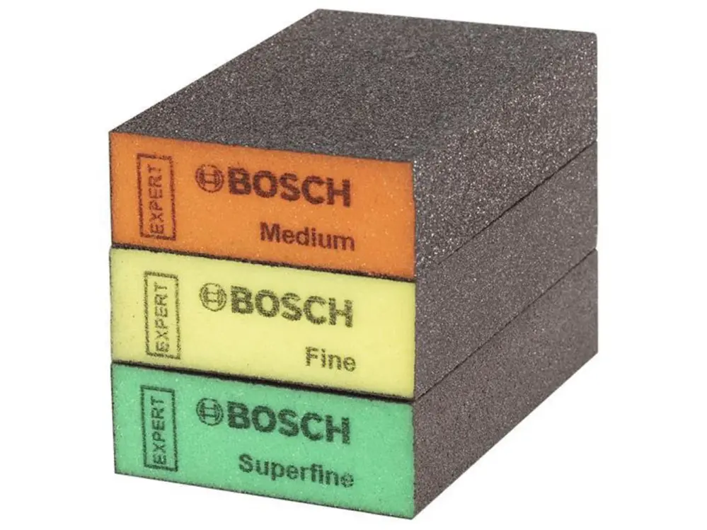 Bosch Powertool Accessories Xpert S471 Standard Sanding Block Adjust, 3 Piece