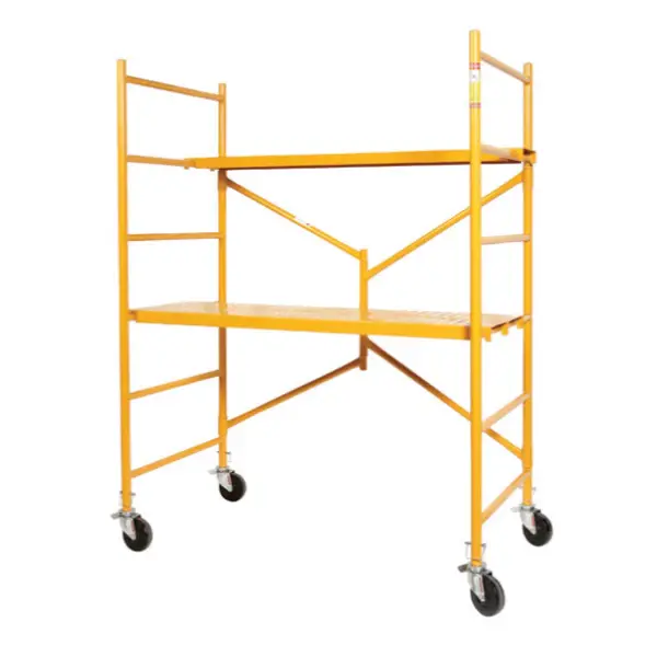 Circle Brand 6' Alloy Folding Mobile Scaffold