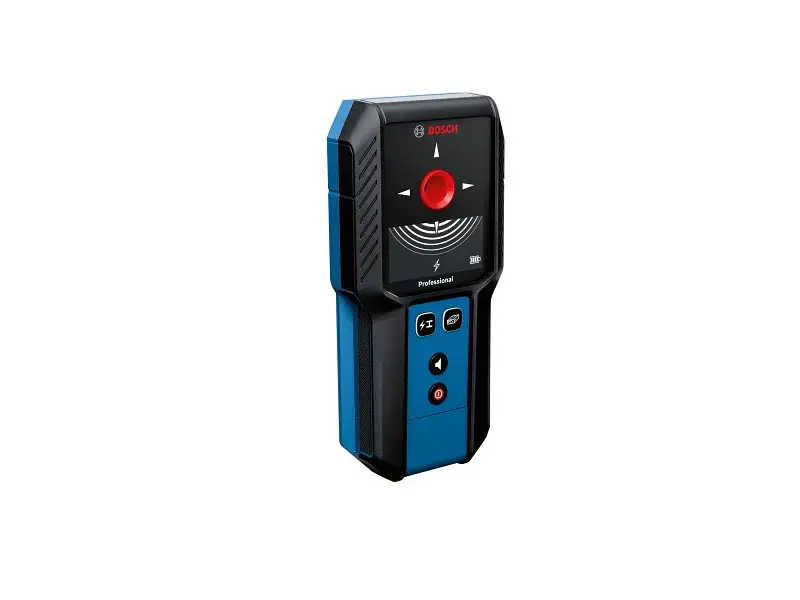Bosch GMS 120-27 Multi-Wall Scanner, AA Battery, Up to 4-3/4 Ferrous Metals, 3-1/8 Non-Ferrous Metals Detection