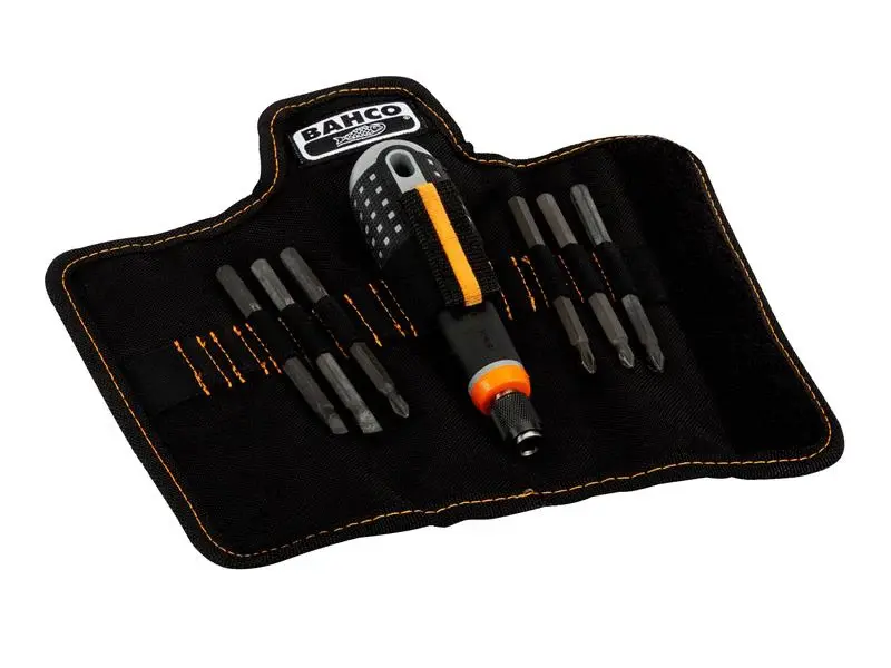 Bahco ERGO™ Screwdriver Interchangeable Blade Place, 7 Piece