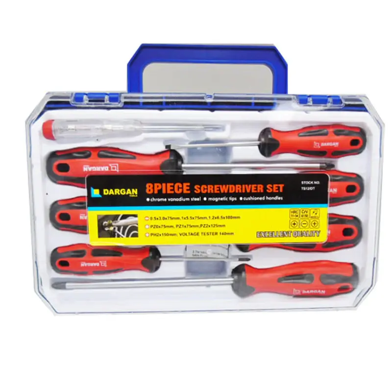 Dargan 8pce Screwdriver Adjust
