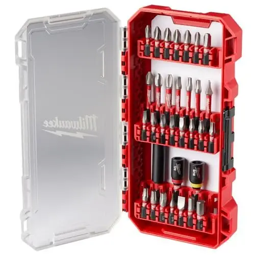 Milwaukee Electric Tool 48-32-4004 Shockwave Heavy Duty Impact Driver Bit Place, 32 Pc