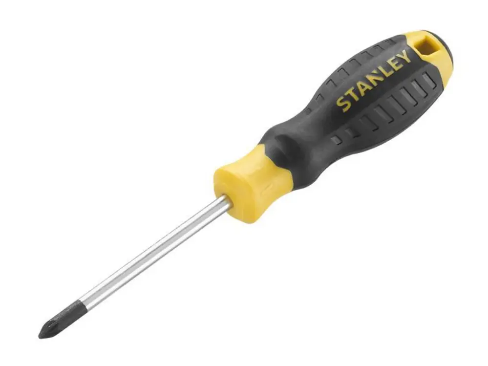 Stanley Hand Tools Cushion Grip Screwdriver Pozidriv Tip Pz1 X 75Mm