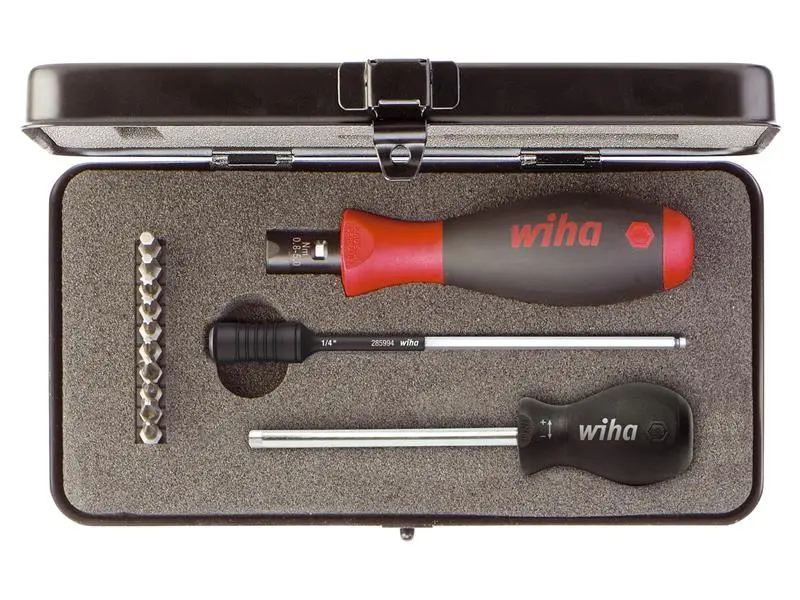 Wiha TorqueVario-S Screwdriver Adjust, 14 Piece