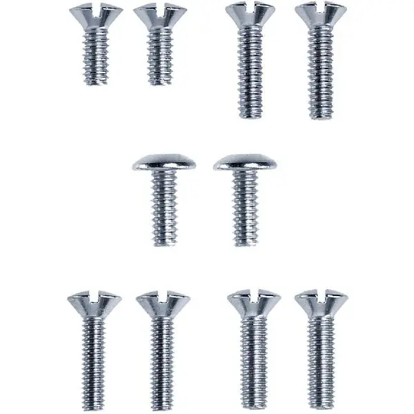 Danco No. 38, 51, 45, 57, 58 Faucet Screw, 10-Pack, 88356