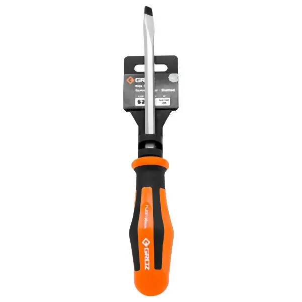 Groz Easy Slotted screwdriver SL1.6x8.0x150mmx118mm Hex Shan, 33739