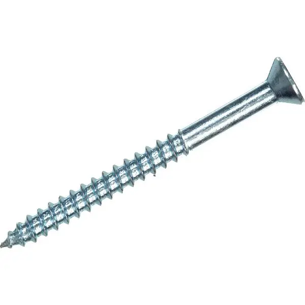 HILLMAN #10 x 1-3/4 Inch Phillips Flat Head Zinc Chromate Wood Threaded Fastener, 6 pieces, 5817