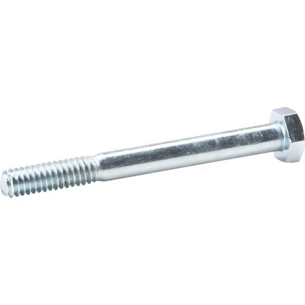HILLMAN Eco-Friendly 1/4 Inch x 2-1/2 Inch Grade 2 Zinc Hex Bolts, 100 pieces, 190033