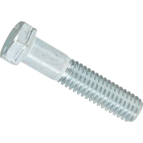 HILLMAN Fluorescent 7/16 Inch x 2 Inch Grade 5 Zinc Hex Head Cap Self-Tapping Screw, 50 pieces, 200189