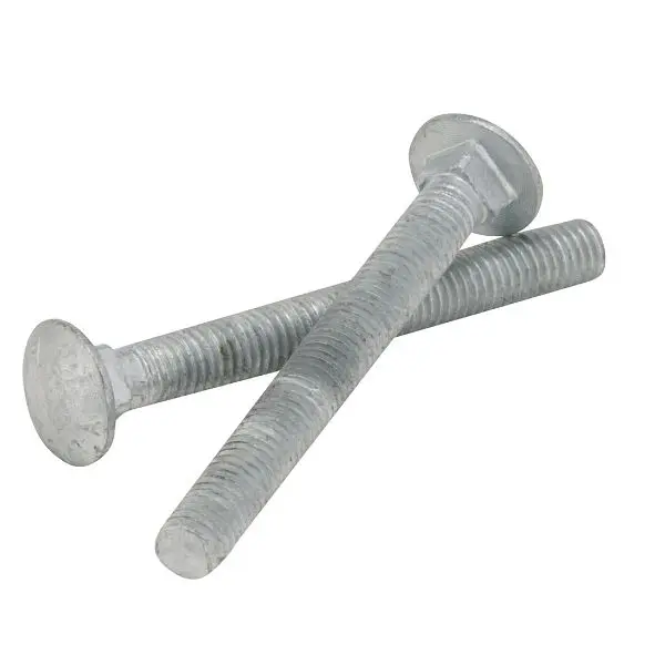 HILLMAN 1/2 Inch x 4-1/2 Inch Grade 2 Galvanized Carriage Bolt, 25 pieces, 812621