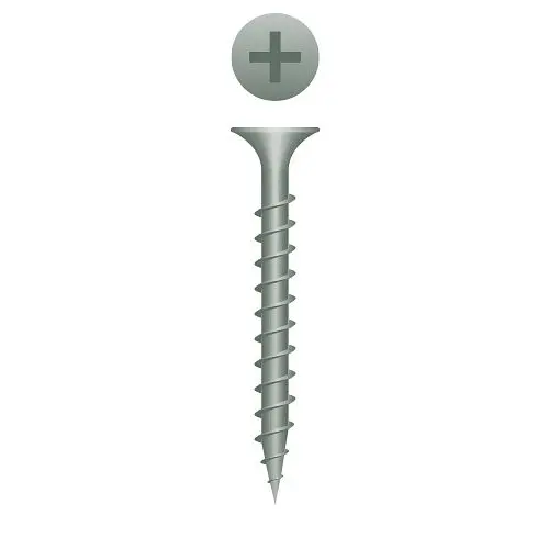 Strong-Point Corrosion-Resistant Screws Phillips Bugle Head, Coarse Thread, WAR Coated, 6 x 2, Box 3,500, 620CW