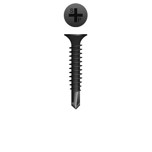Strong-Point Deck Screws Phillips Bugle Head, Phosphate Coated, 6-20 x 1-5/8, #2 Point, Box 5,000, D615