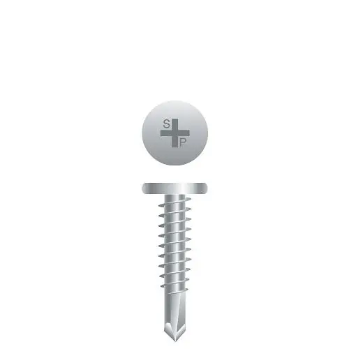 Strong-Point Dome Cap Screws Phillips Pancake Head, Strong-Shield Coated, 10-16 x 1-1/2, #3 Point, Box 4,000, PC12C