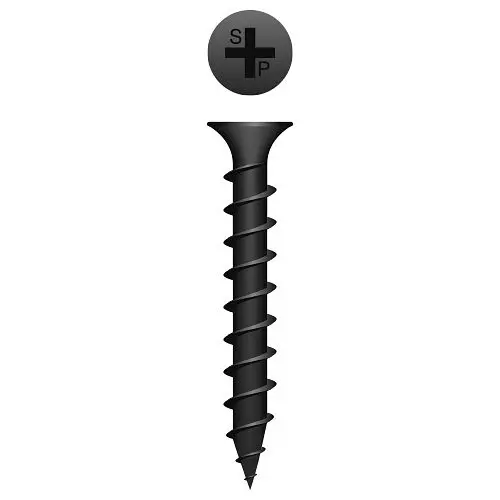 Strong-Point Phillips Bugle Head Laminating Drywall Screws, Phosphate Coated, 10 x 1-1/2, Box 5,000, LAM