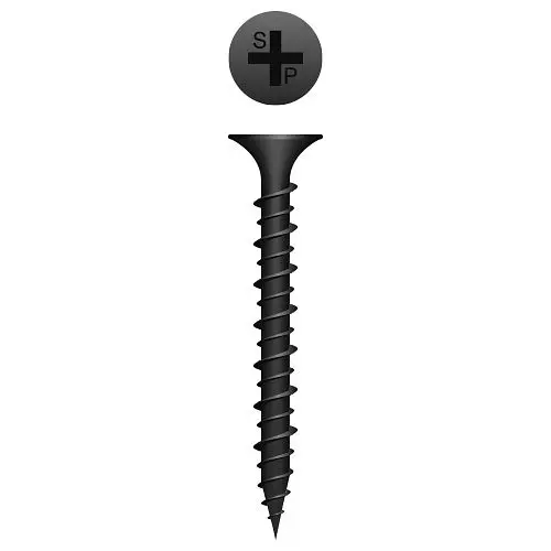 Strong-Point Screw Fasteners Phillips Bugle Head, Hi-Low Thread, Phosphate Coated, 8 x 2-1/2, Box 2,500, 822HL