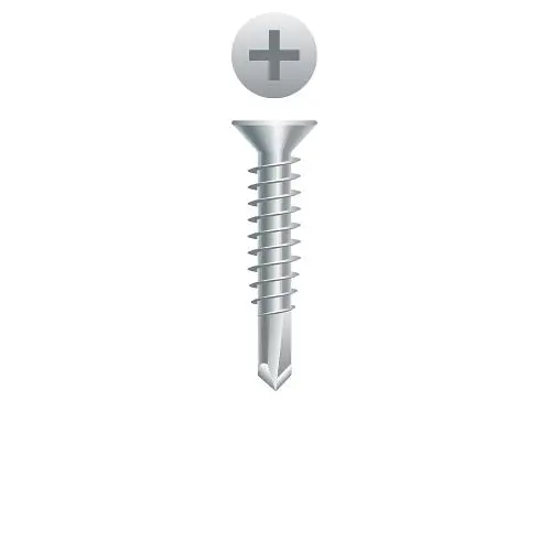 Strong-Point Snap-On Screws 410 Stainless Steel Phillips Flat Head, Passivated & Waxed, 10-16 x 1-1/2, #3 Point, Box 2...