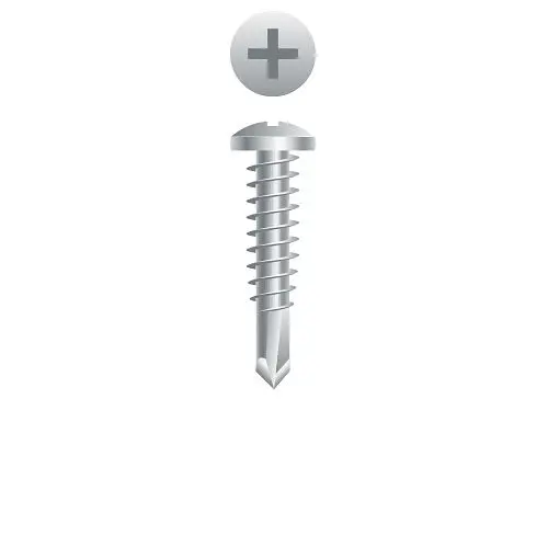 Strong-Point Threaded Fasteners 410 Stainless Carbon Steel Phillips Pan Head, Passivated & Waxed, 8-18 x 1, #2 Point, ...