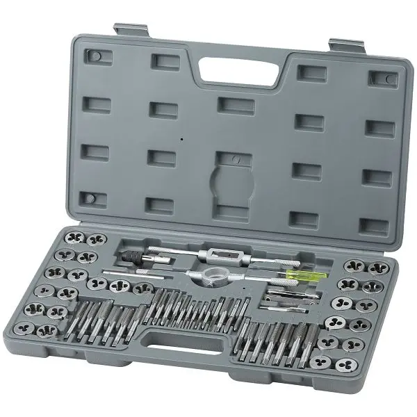VEVOR Shielded Plug Tap and Die Set, 60-Piece Metric and SAE Quality, SZHMJZSZBYG60OGEZV0
