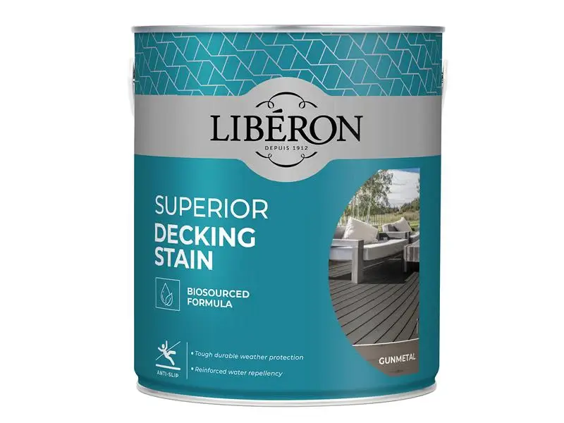 Liberon Superior Decking Stain Gun Alloy 2.5 litre