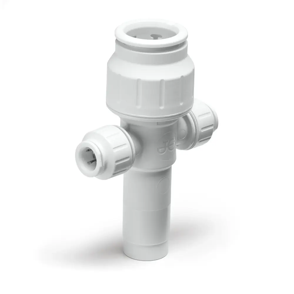 John Guest Speedfit 22mm x 10mm 2 Port Manifold Stem PEM582210AW