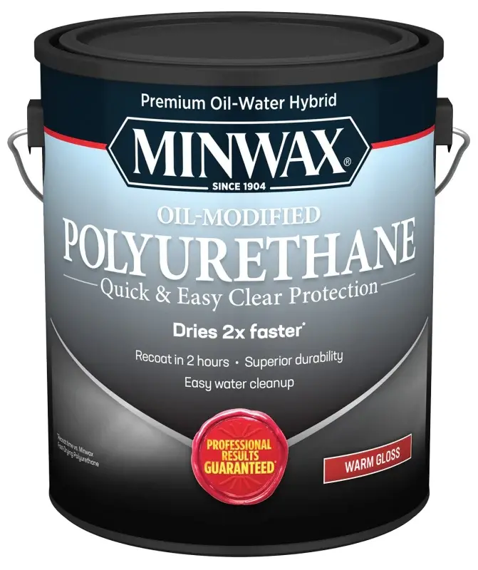 Minwax 710310000 Polyurethane, Gloss, Liquid, Lucid, 1 gal, Can