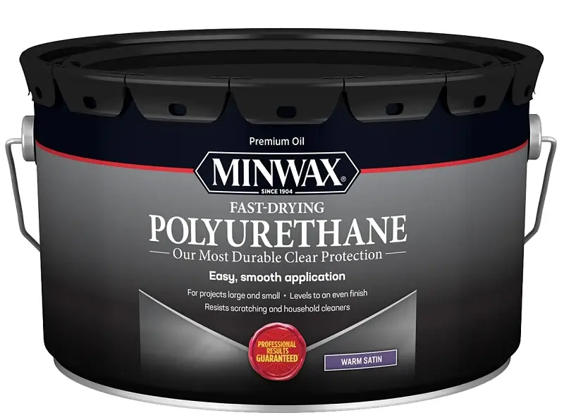Minwax 71060000 Polyurethane, Liquid, Crystal, 2.5 gal, Can