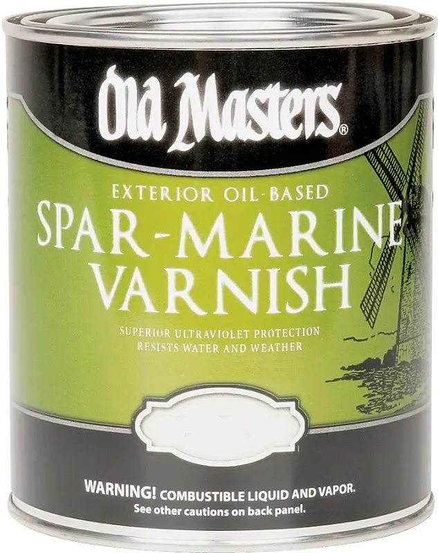 Old Masters 92301 Spar Varnish, Satin, Liquid, 1 gal, Pail