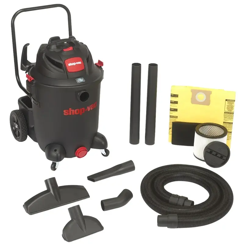 Shop-Vac 8251405 Wet/Dry Vacuum, 14 gal Vacuum, Cartridge Filter, 6.5 hp, Charcoal Housing Compatible All Major Brands