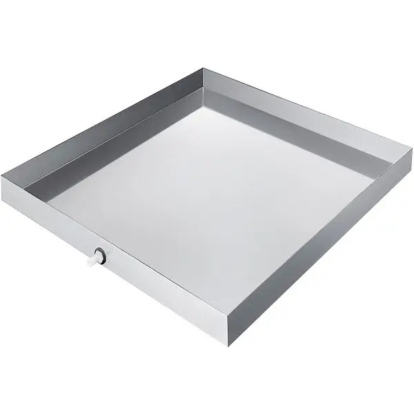 VEVOR Quick-Release 27 x 25 x 2.5 Inch Washing Machine Pan, 304 Stainless Steel, SC27X25X2.5YC0001V0