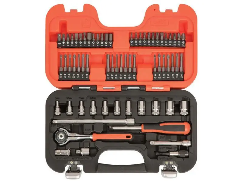 Bahco SW65 Spin Socket Set 65 Metric 1/4in Drive