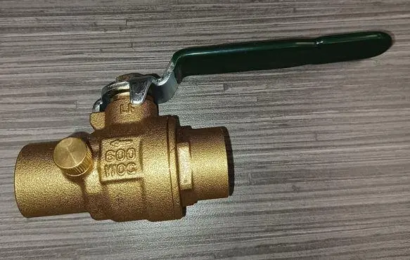 3/4" CXC Full Port Ball Valve Drain