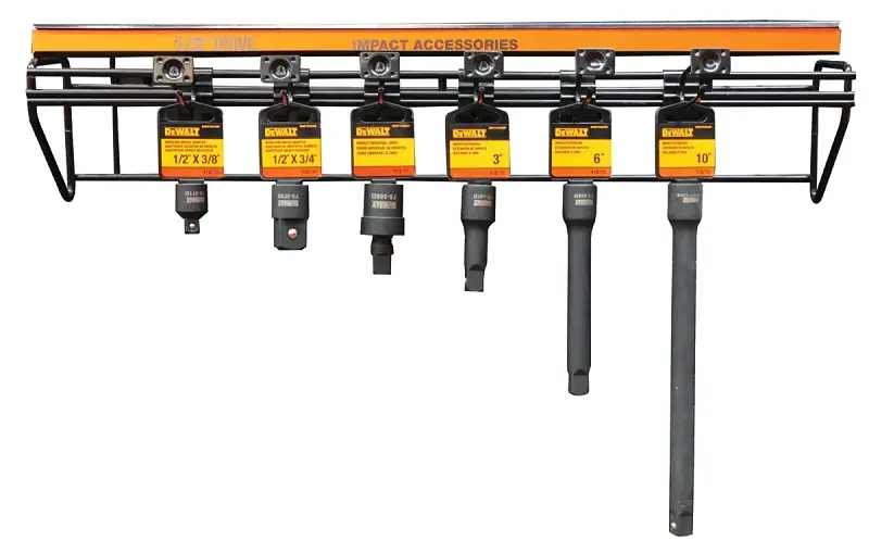 DEWALT DWMT74216 Series Socket Set, Specifications: 1/2 Drive Size, Incorporates: (2) 1/2 x 3/4 Increasing Adapter