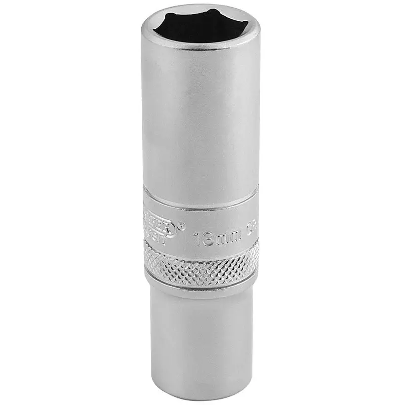 Draper DT-MM/MS 6 Point Metric Deep Socket, 3/8" Sq. Dr., 13mm - (16581)