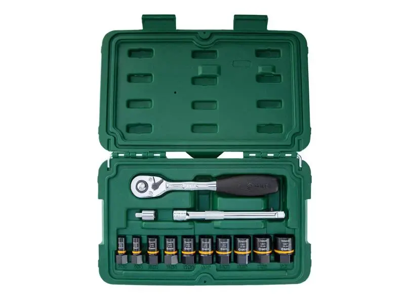 SATA Tools 1/4in & 3/8in BoltBiter Adjust, 13 Piece