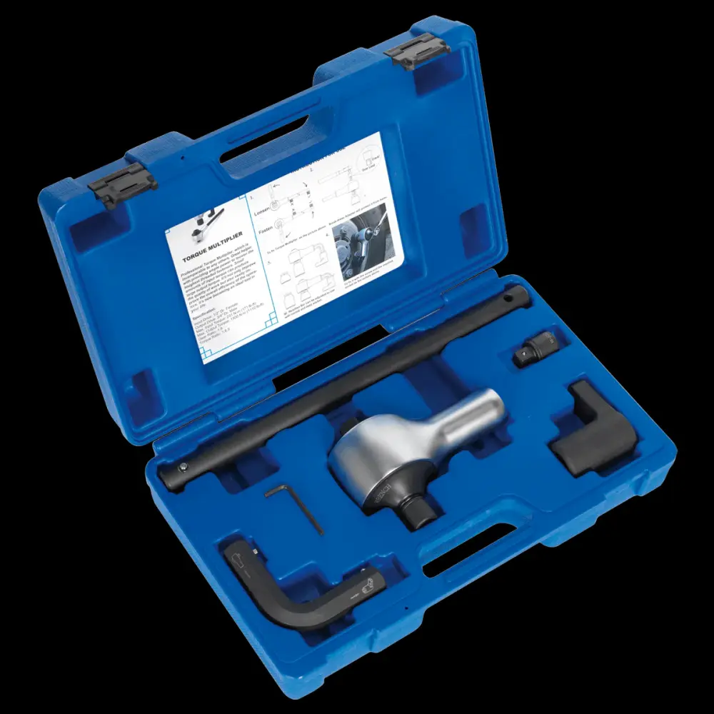 Sealey AK6290 Torque Multiplier Adjust 7pc 1/2"-3/4"Sq Drive