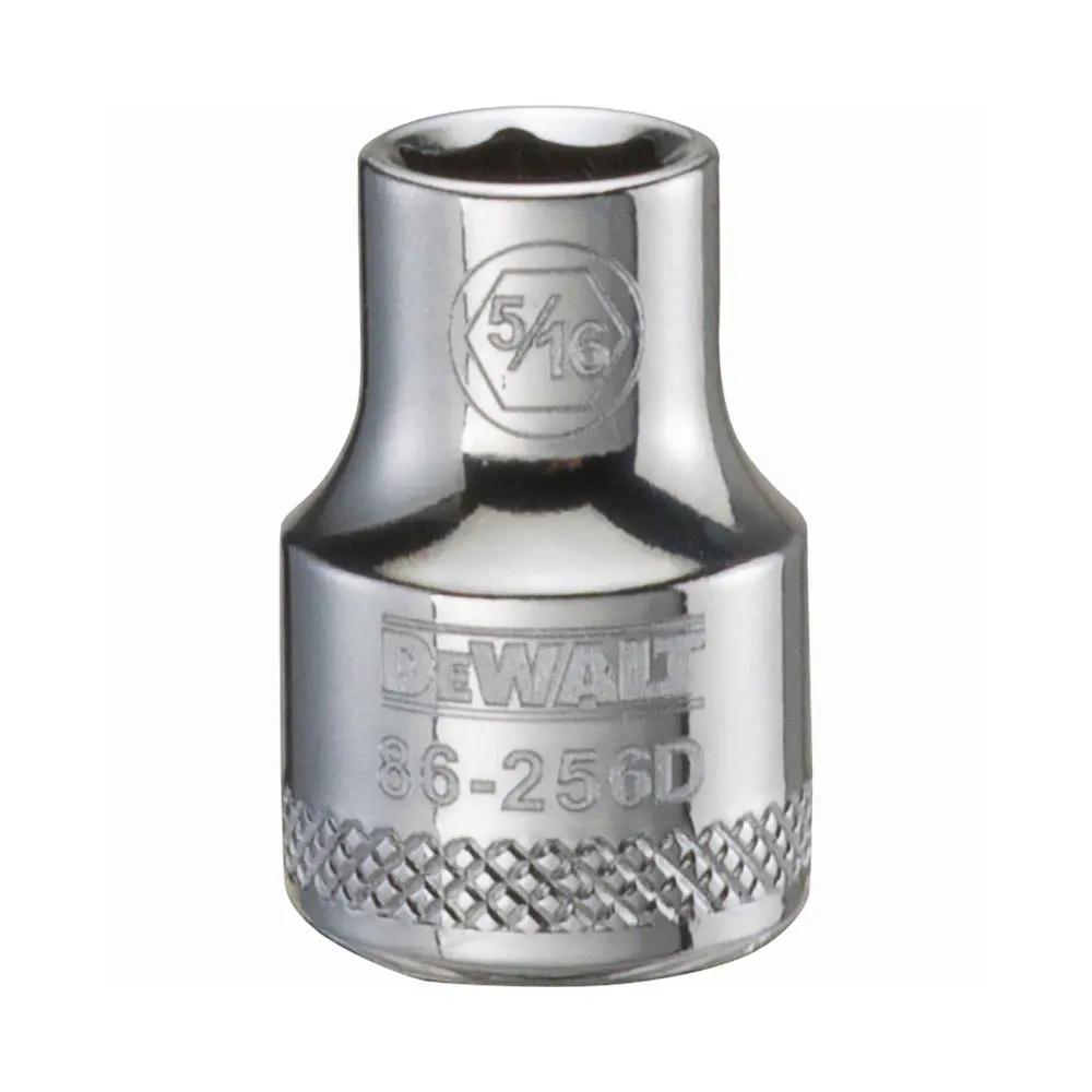 3/8" Square Drive Short Typical Socket 6 Points, 5/16"
