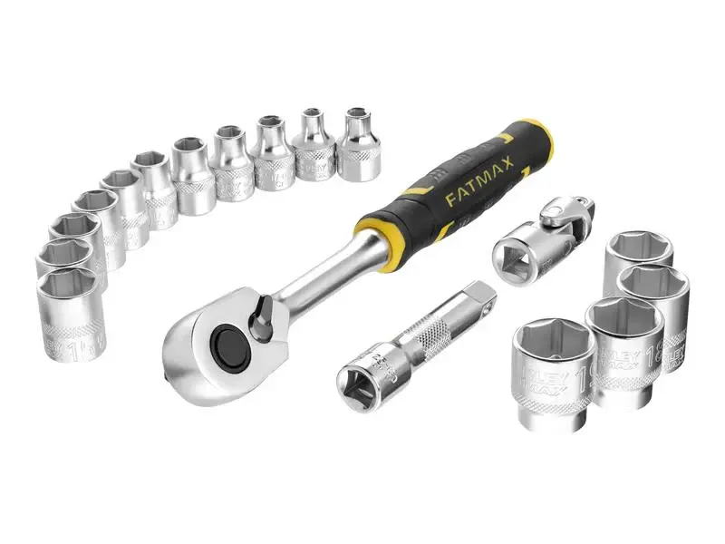 STANLEY FATMAX 3/8in M PRO-STACK Socket Adjust, 18 Piece