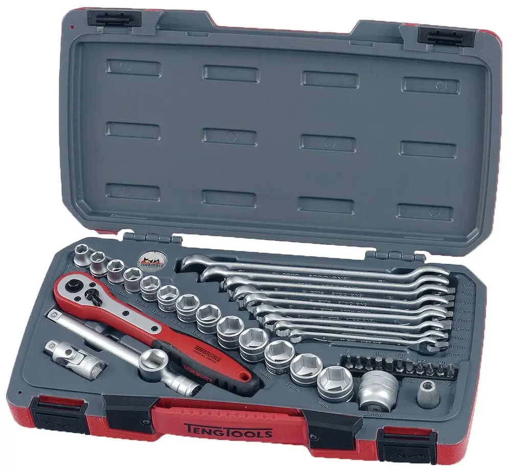Teng MECCA PRO 3/8" Socket & Tool Adjust 39 Pieces - T3840