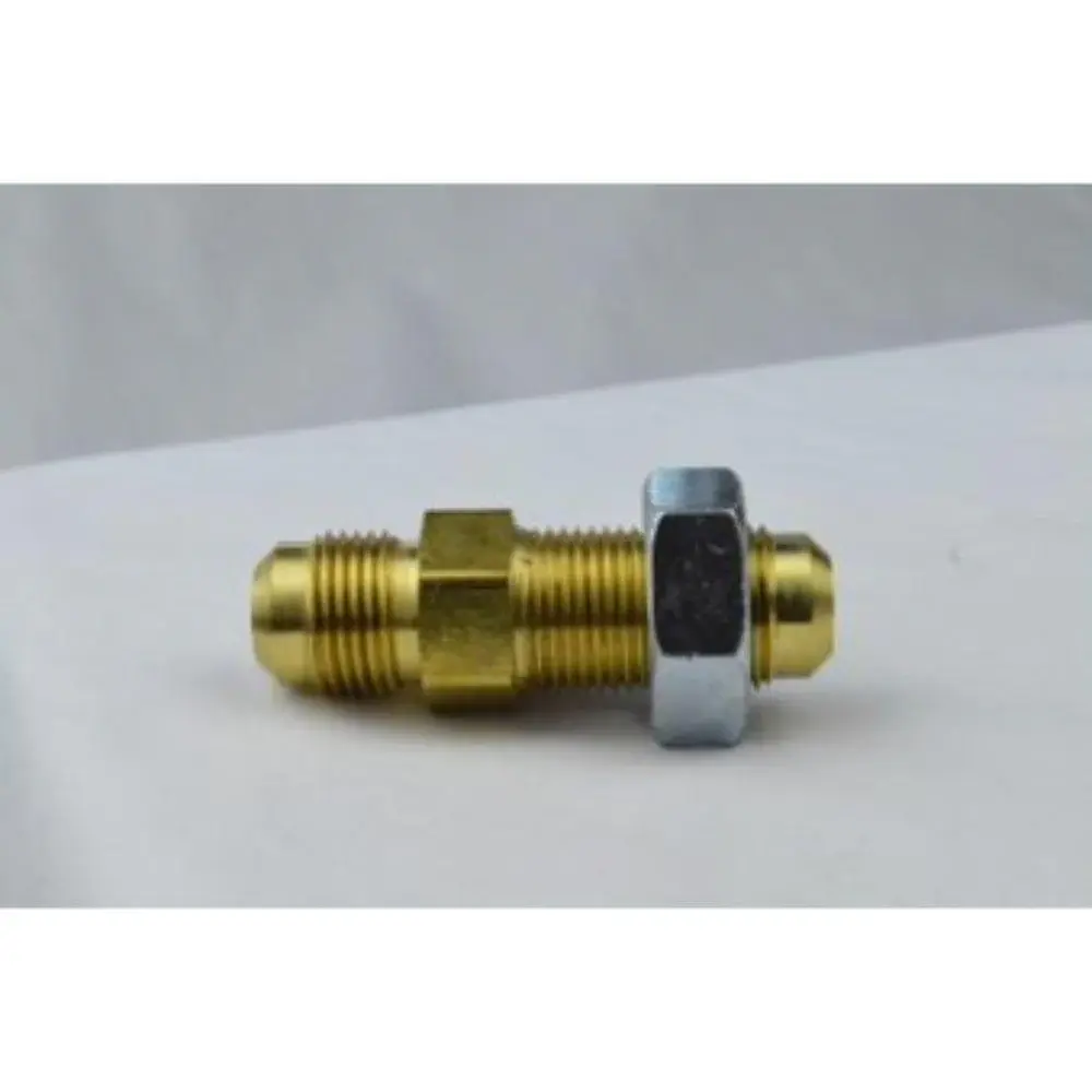 1/2" OD FLARE UNION BULK-HEAD SPELTER PLATED NUT
