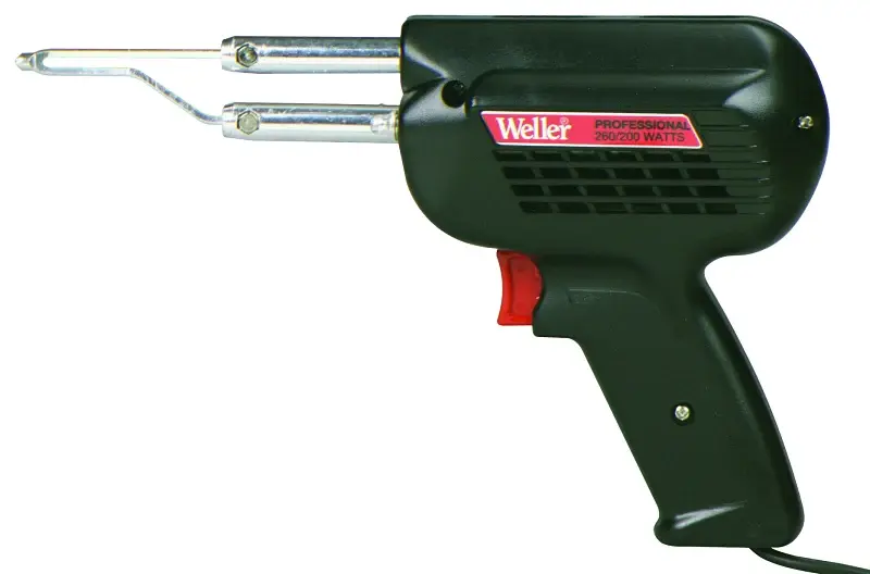 Weller D550 Heavy-Duty Gun Kit, 120 V, 260/200 W, Warm-toned Tip, Soldering Tip