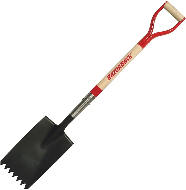 Razor-Back 46142 Roofing Tool Shingle Remover, Alloy Blade, D-Shaped Handle, Hardwood Handle, 42 OAL