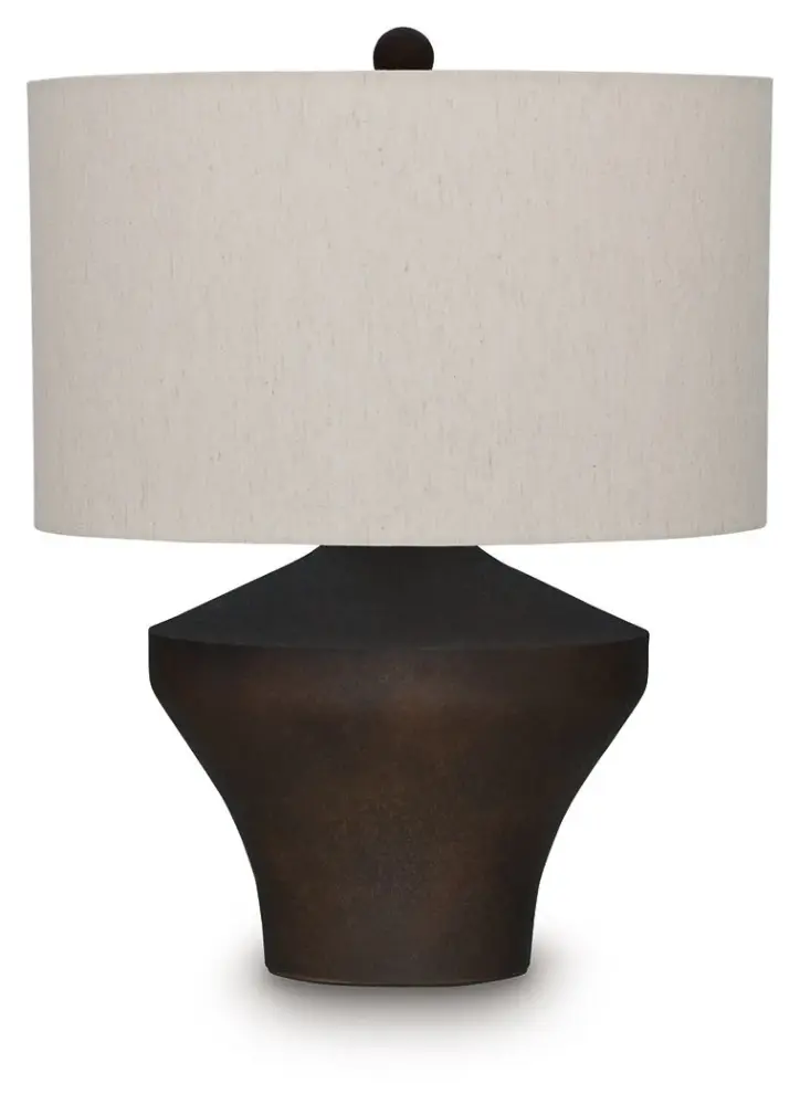 Dolanham - Metal Table Lamp - Distressed Chestnut