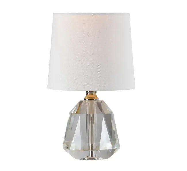 Slade Crystal Table Lamp Brushed Nickel
