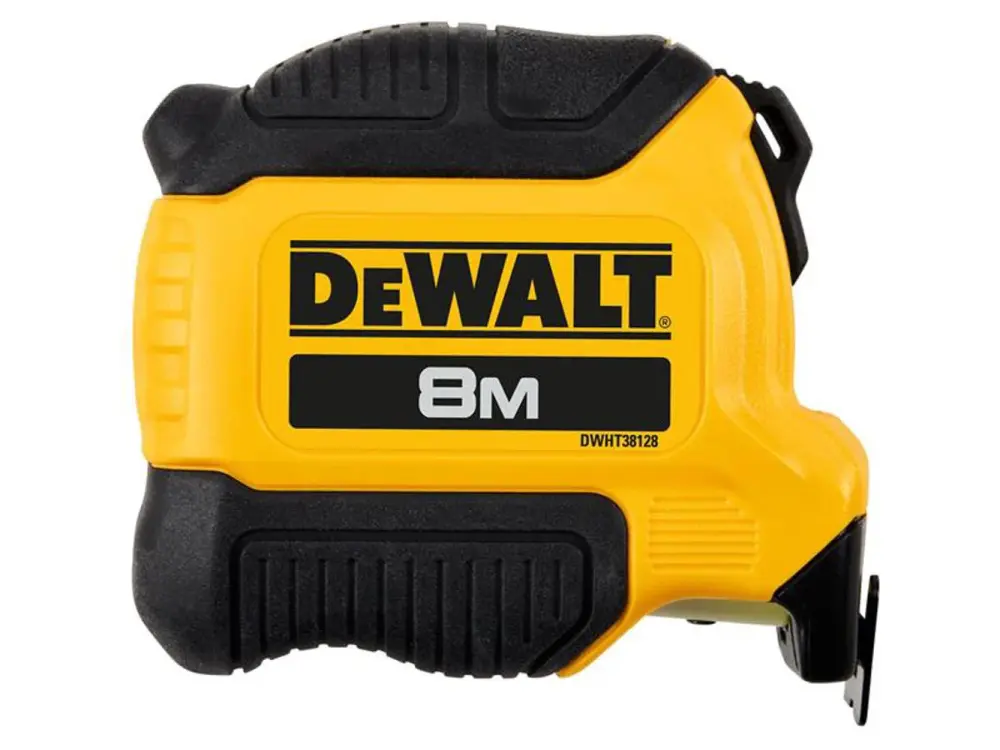 Dewalt Hand Tools Sleek Series Tape Measure 8M (Width 28Mm) (Metric Only)