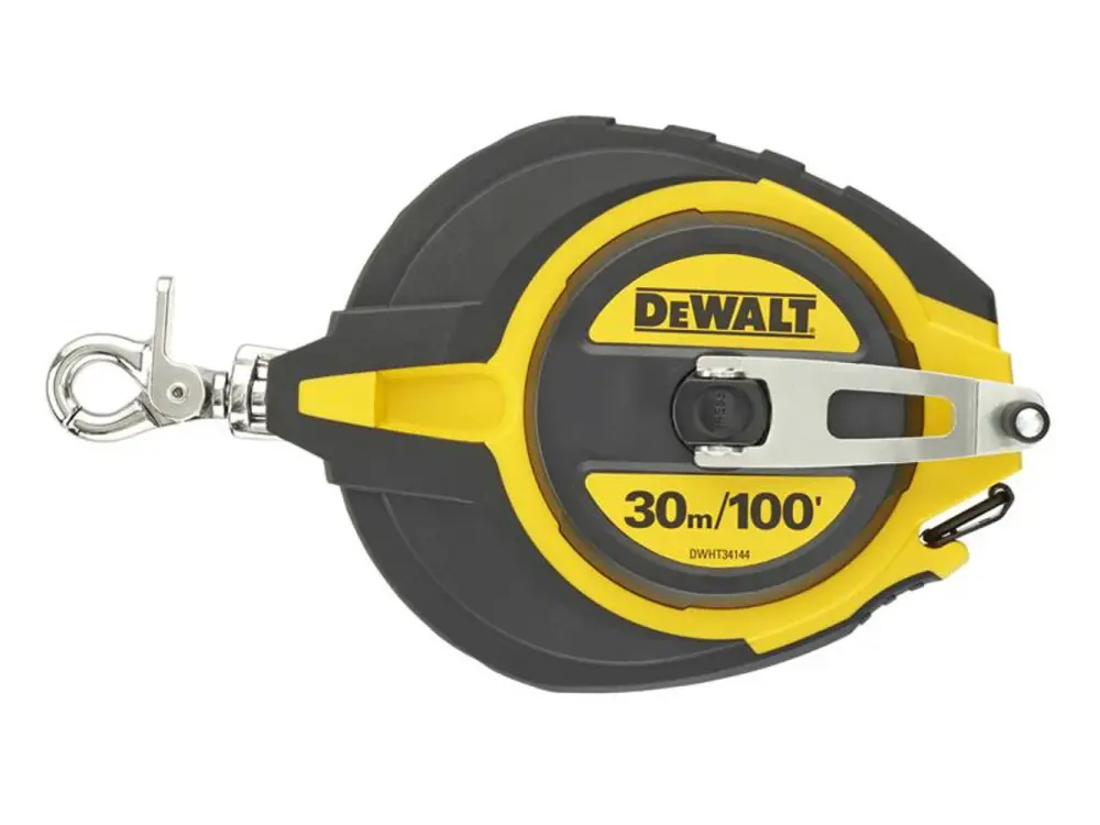 Dewalt Hand Tools Stainless Long Tape Measure 30M/100Ft (Width 12Mm)