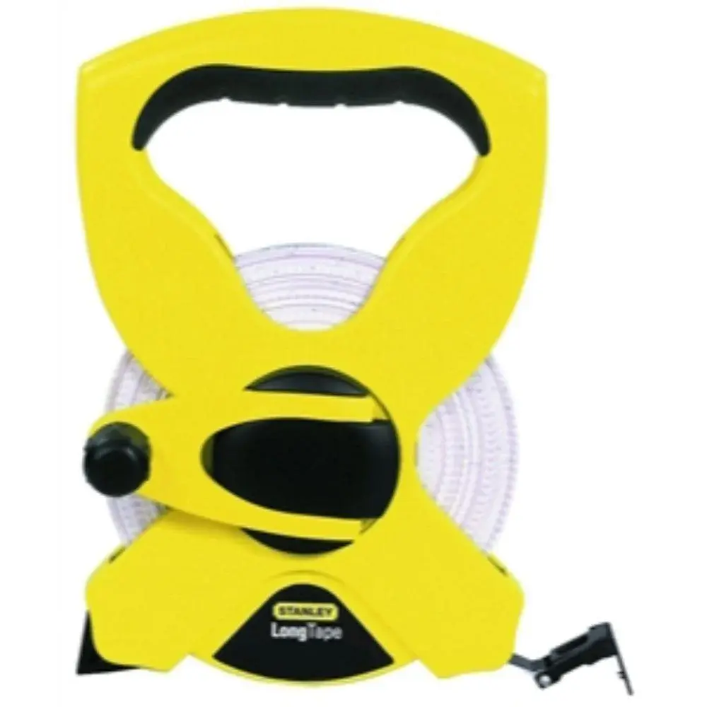 STANLEY MEASURING TAPE, 200 FOOT, 1/2" SPACIOUS