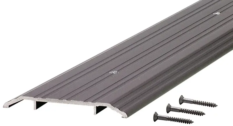 M-D TH015 68353 Saddle Threshold, 72 L, 5 W, Aluminum, Warm finish