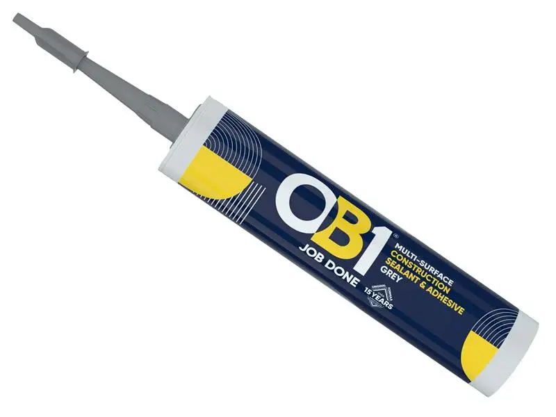 Multi-Purpose Bostik Hybrid Sealant & Adhesive Grey 290ml