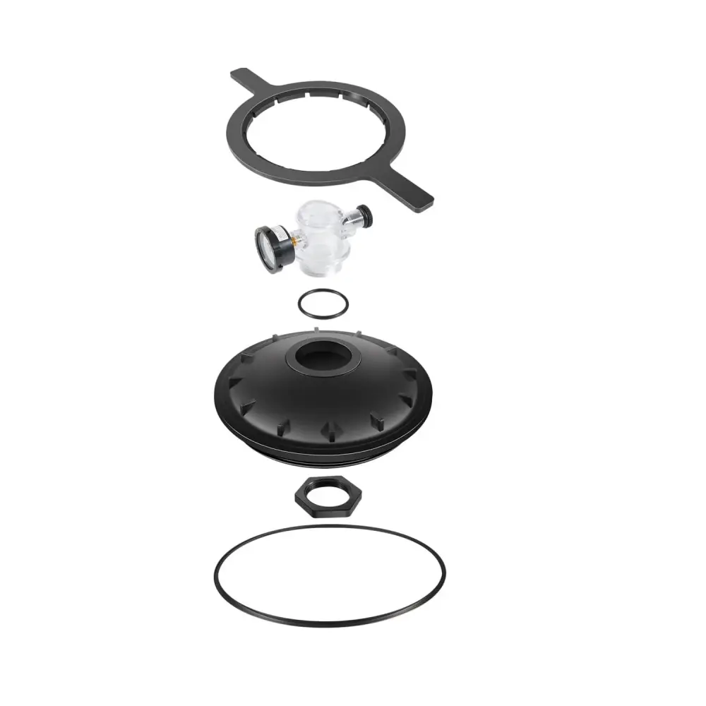 8-1/2" Ebony Buttress Thread Closure Replacement Kit 154856 Pentair Triton II Sand Filter TR100 TR140 TR100C TR140C TR100C...